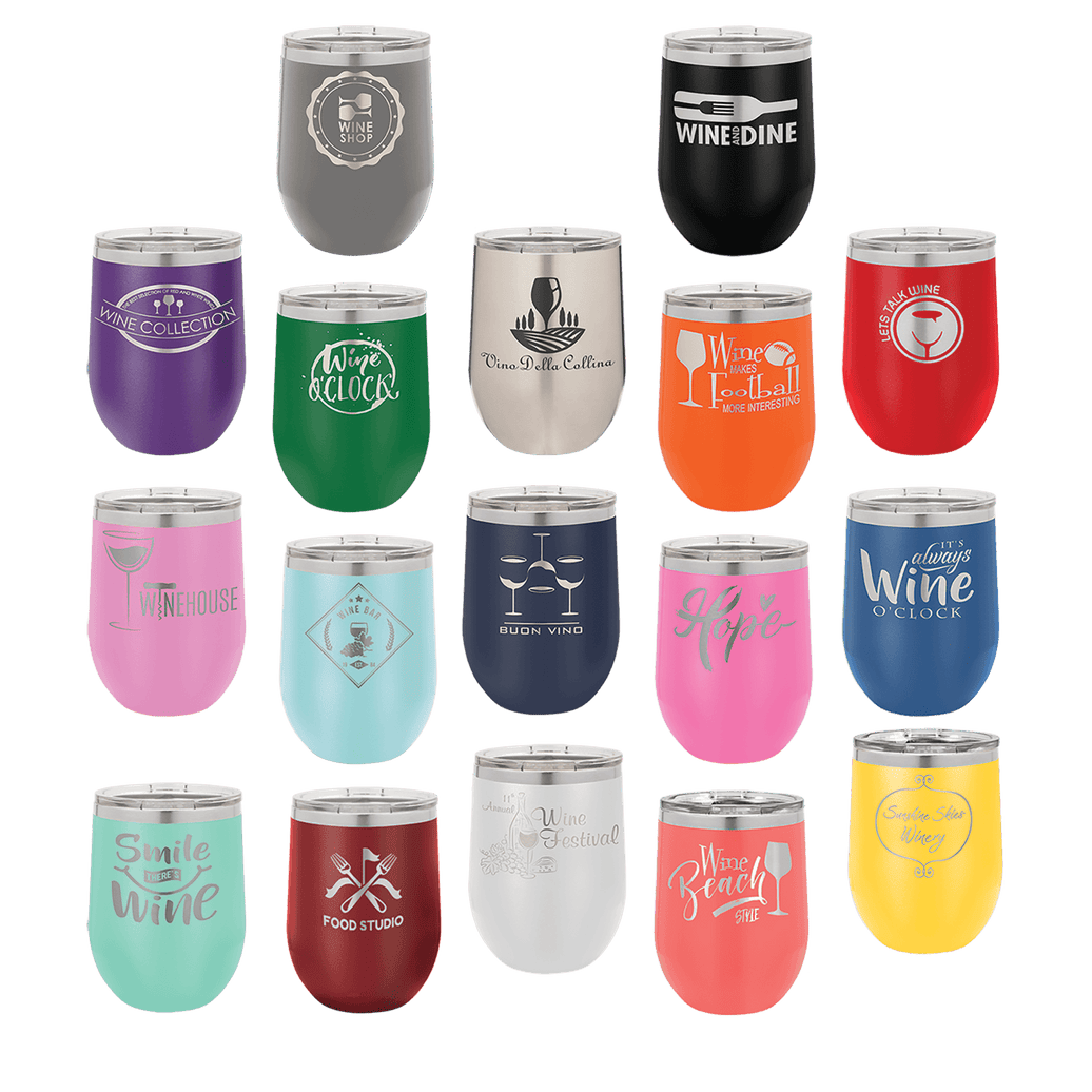 Polar Camel Stemless Wine Tumblers 12oz