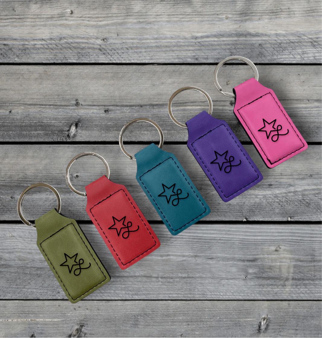 Laser Engraved Keychains