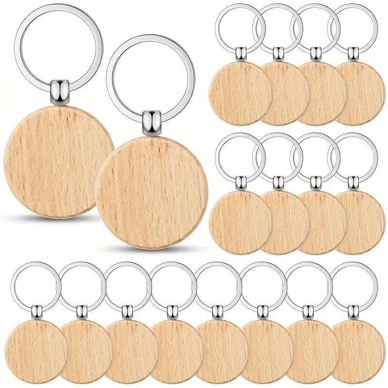 Wooden Keychains