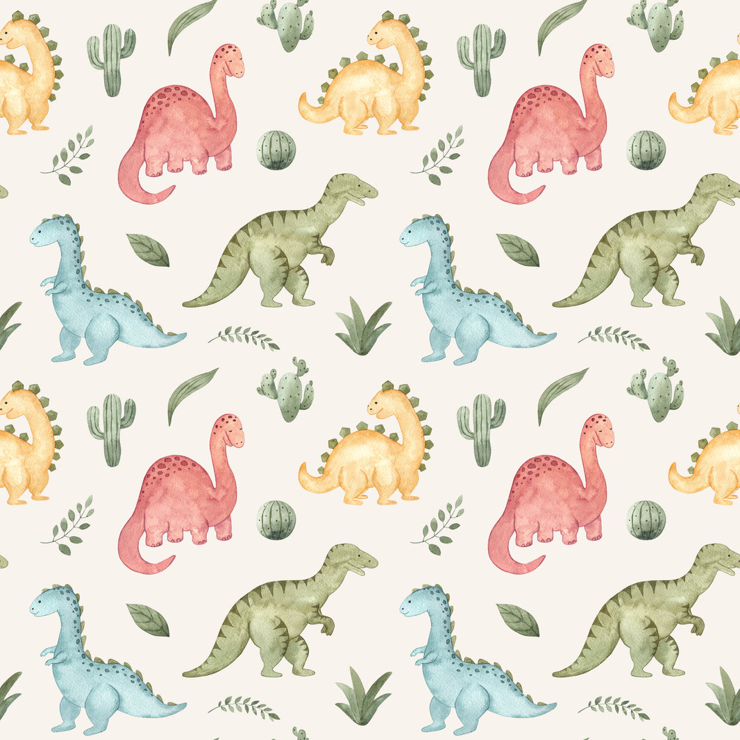 Dinosaur Printed Leatherette Sheets