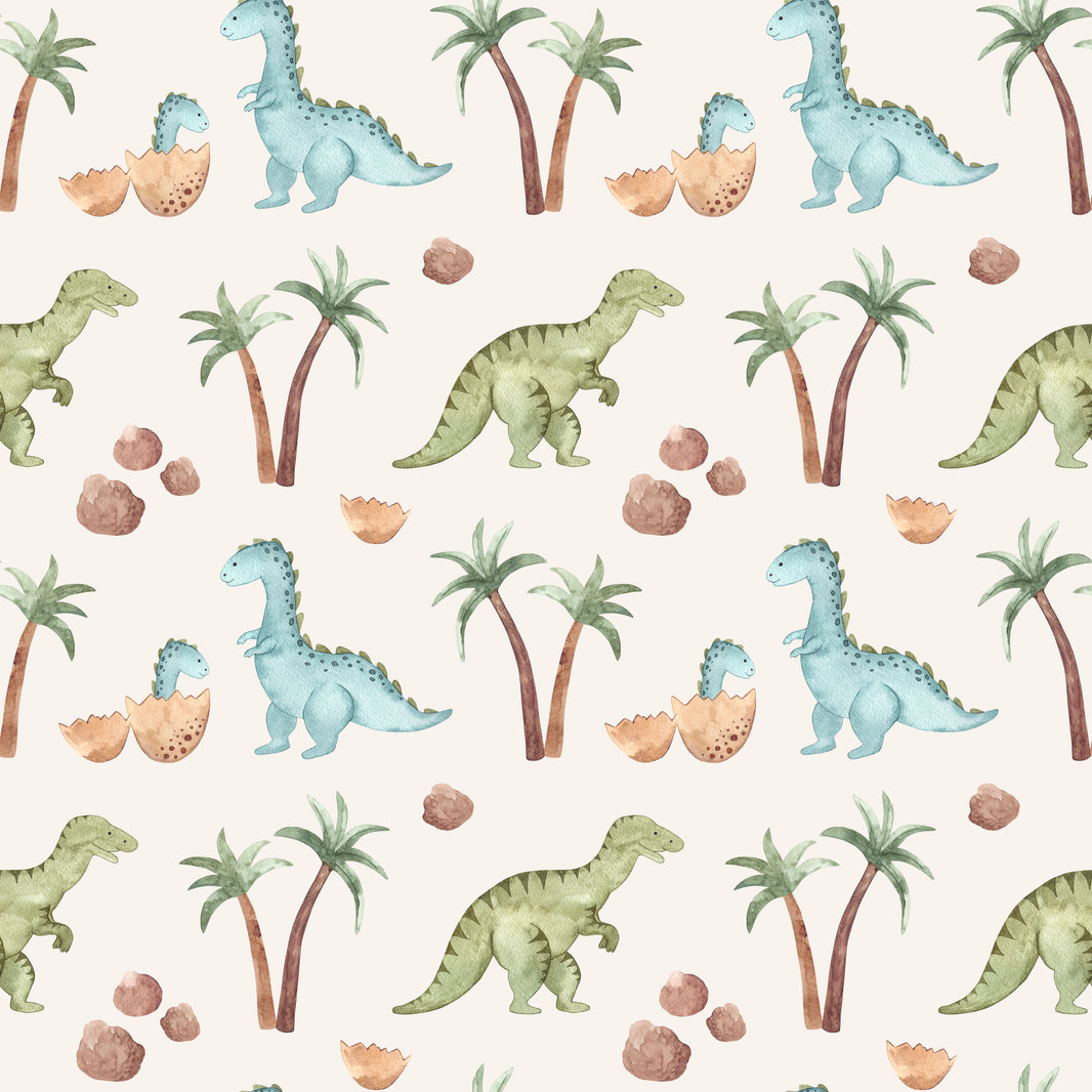 Dinosaur Printed Leatherette Sheets
