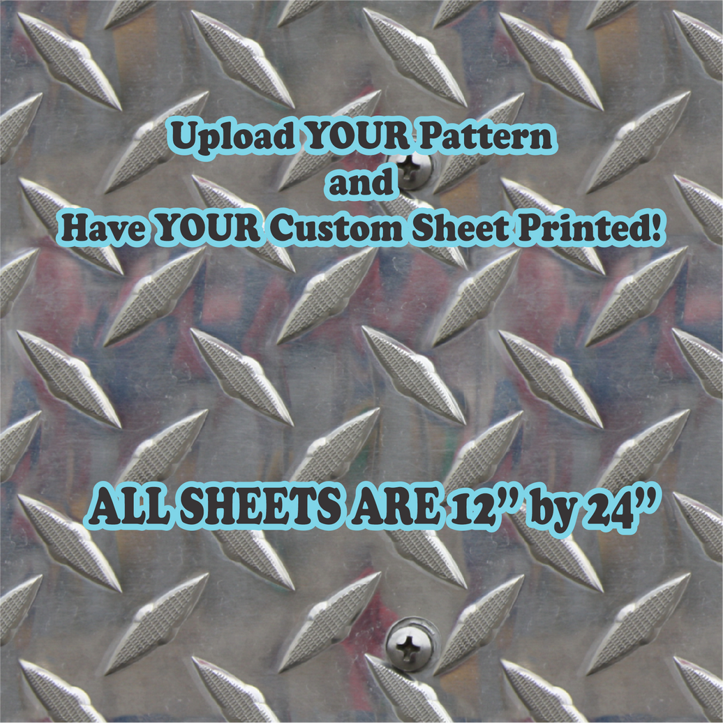 Custom Printed Leatherette Sheets