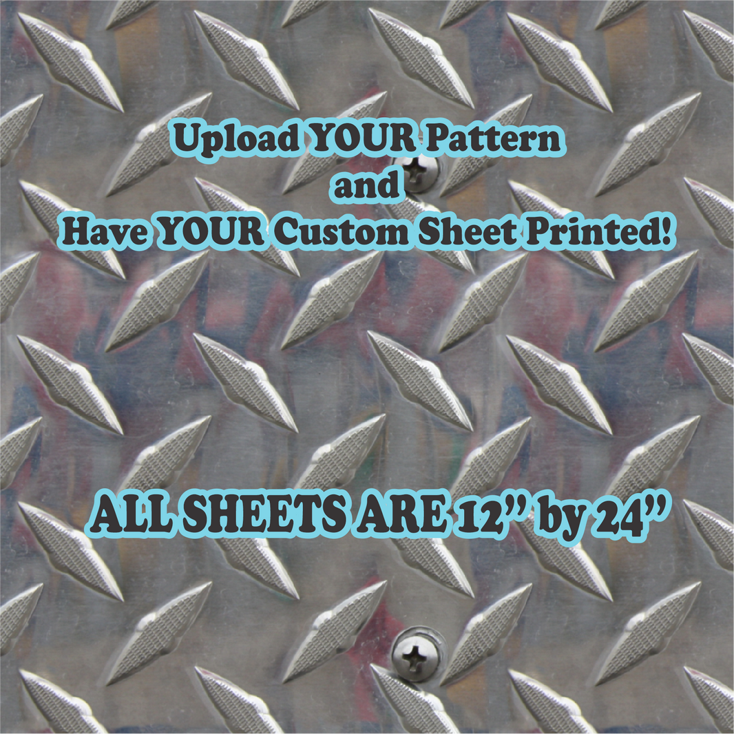 Custom Printed Leatherette Sheets