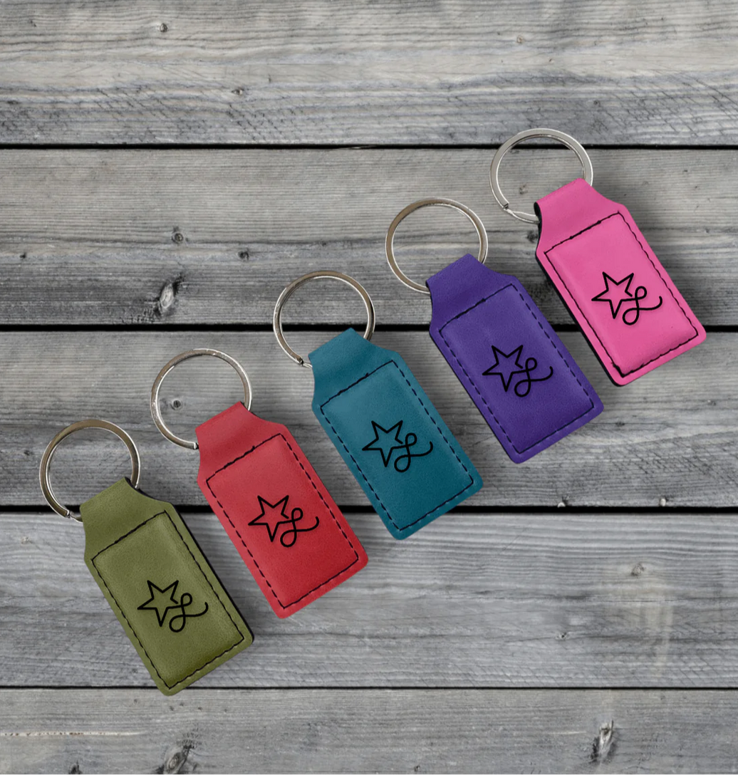 Laser Engraved Keychains