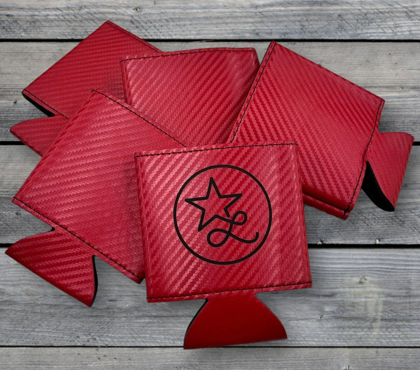 Leather Can Coozie