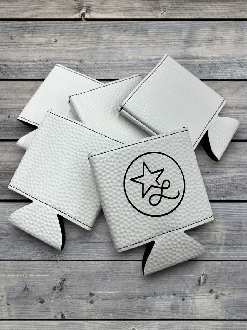 Leather Can Coozie