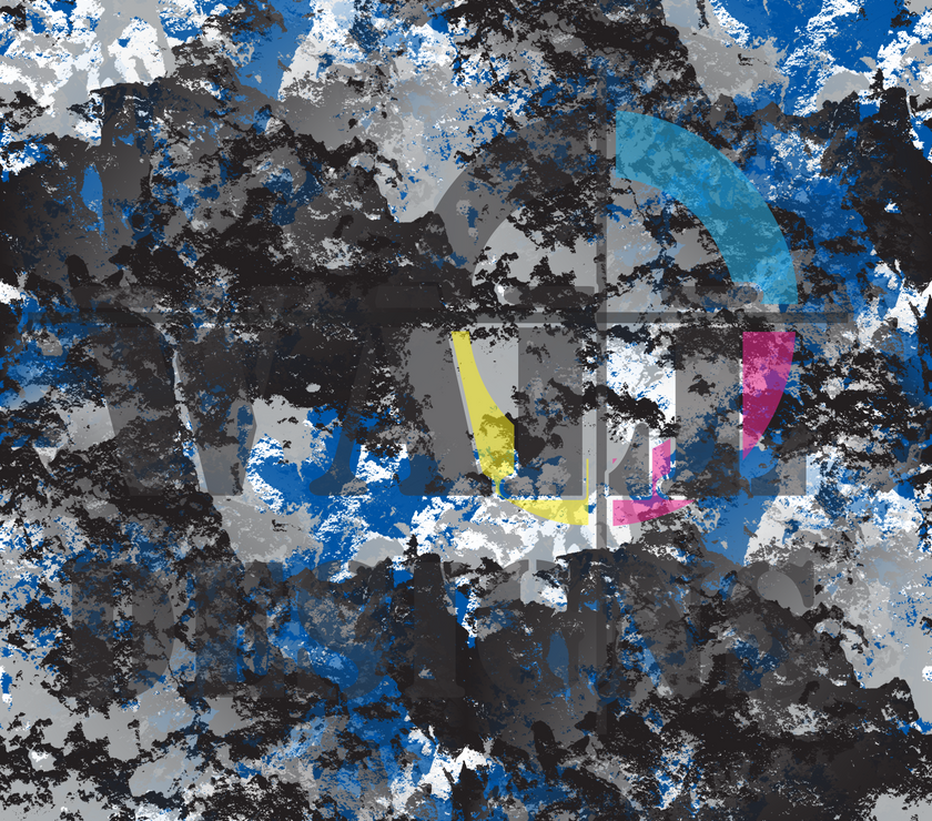 Substrate Camo Scrum Series UV Printed Leatherette Sheets