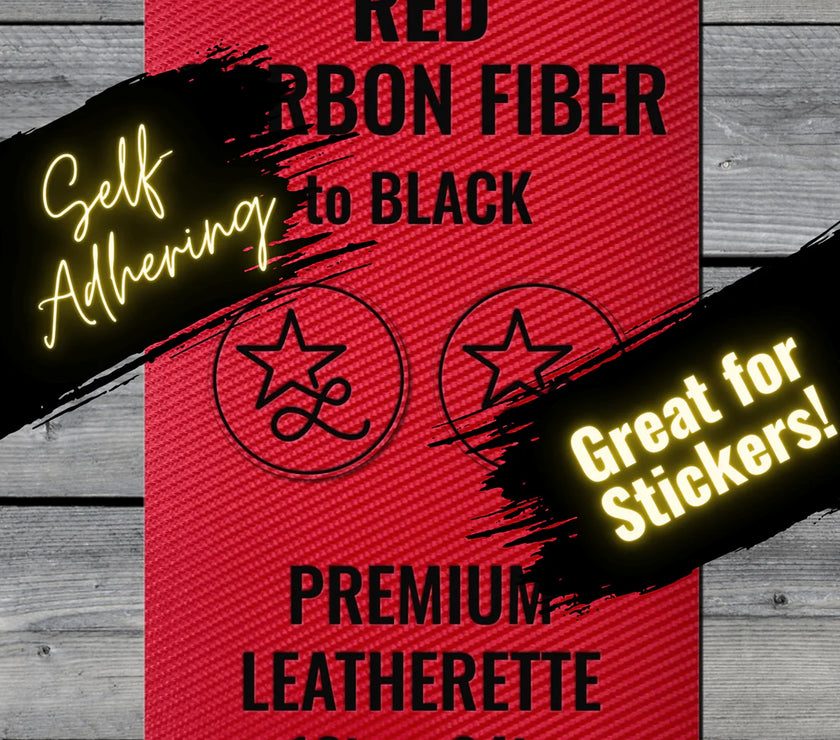 Leatherette Sticker Self Adhesive Leatherette Stickers