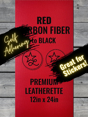 Self Adhesive Leatherette Stickers