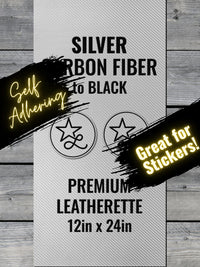 Self Adhesive Leatherette Stickers