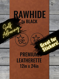 Self Adhesive Leatherette Stickers