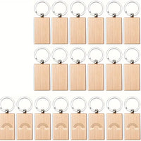 Wooden Keychains