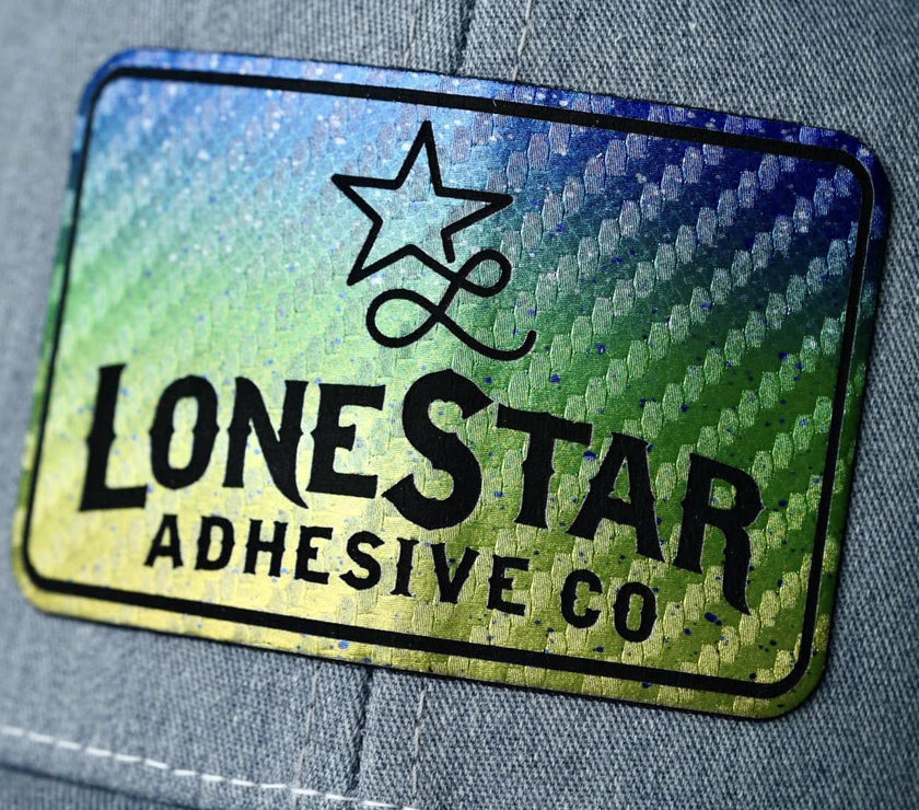 Printed Leather Engraved Patches