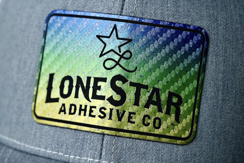 Printed Leather Engraved Patches