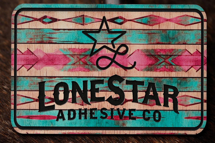 Printed Leather Engraved Patches