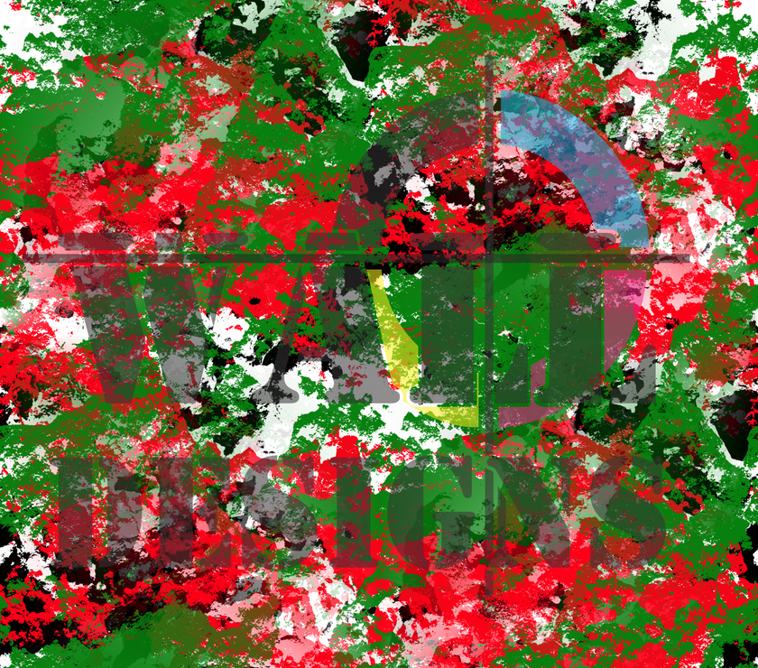 Substrate Camo Scrum Series UV Printed Leatherette Sheets