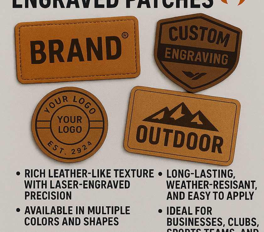 Leatherette Sticker Leatherette Patches
