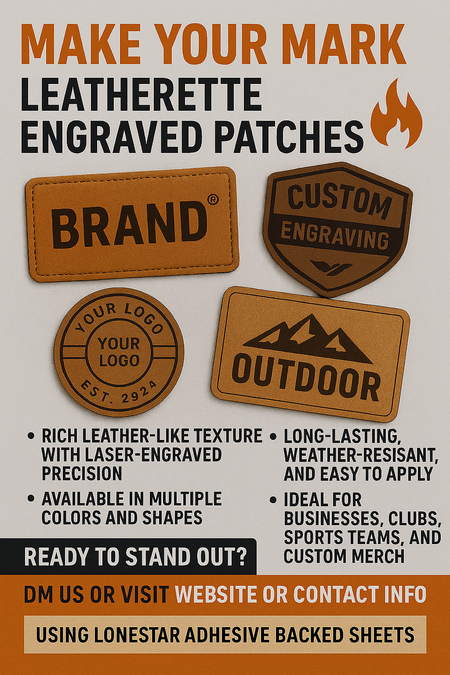 Leatherette Patches