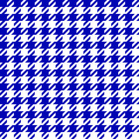 Hounds Tooth Printed Leatherette Sheet