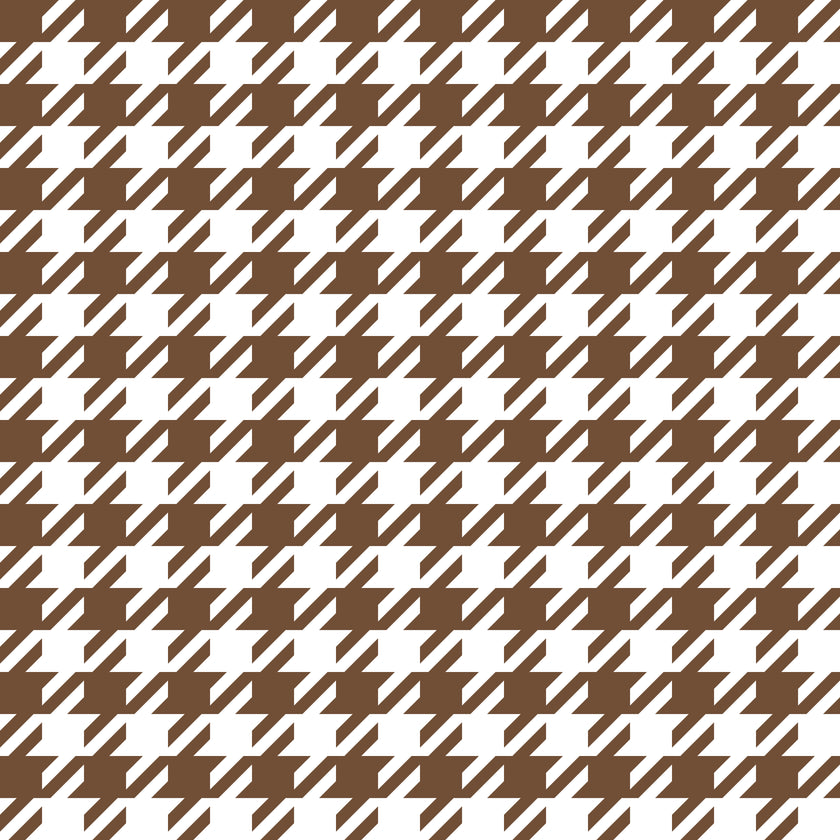 Hounds Tooth Printed Leatherette Sheet