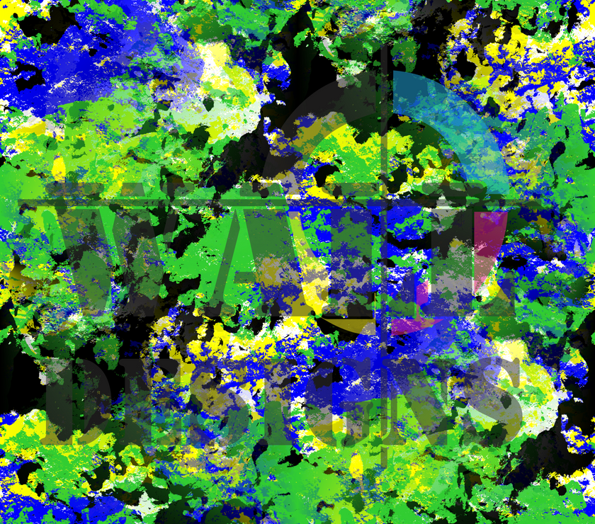 Substrate Camo Scrum Series UV Printed Leatherette Sheets