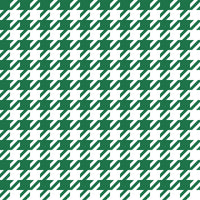 Hounds Tooth Printed Leatherette Sheet
