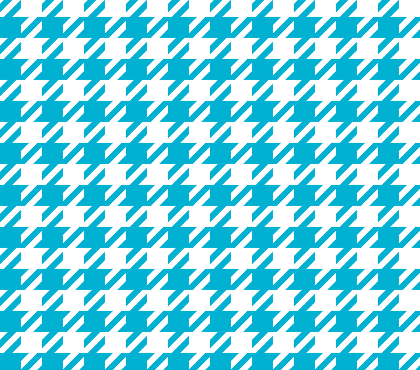 Hounds Tooth Printed Leatherette Sheet