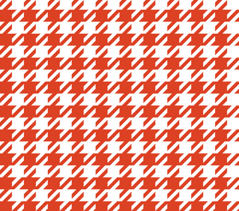 Hounds Tooth Printed Leatherette Sheet