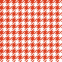 Hounds Tooth Printed Leatherette Sheet
