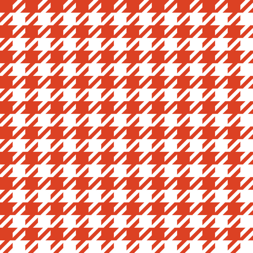 Hounds Tooth Printed Leatherette Sheet