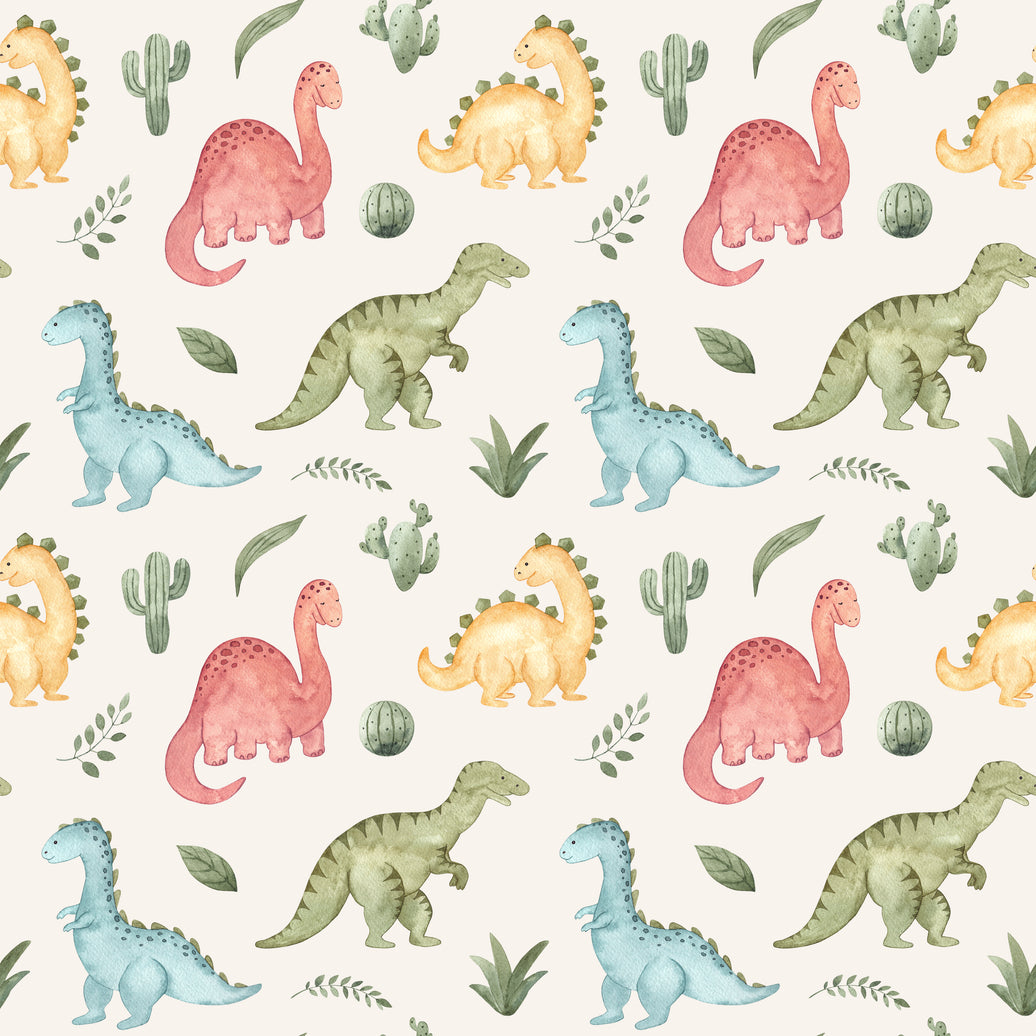 Dinosaur Printed Leatherette Sheets