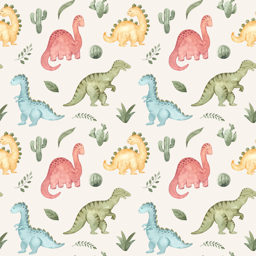 Dinosaur Printed Leatherette Sheets
