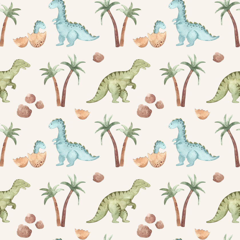Dinosaur Printed Leatherette Sheets