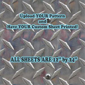 Custom Printed Leatherette Sheets