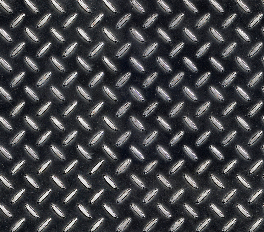 Diamond Plate Printed Leatherette Sheets