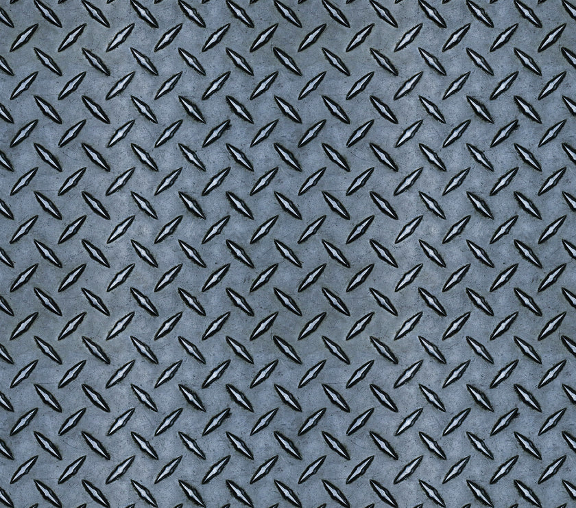 Diamond Plate Printed Leatherette Sheets