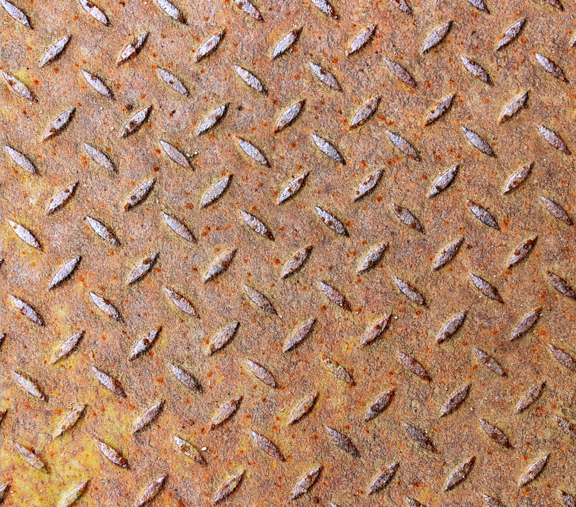 Diamond Plate Printed Leatherette Sheets