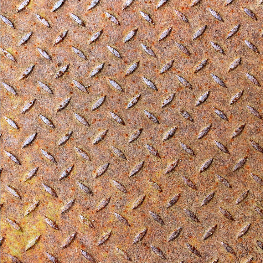 Diamond Plate Printed Leatherette Sheets