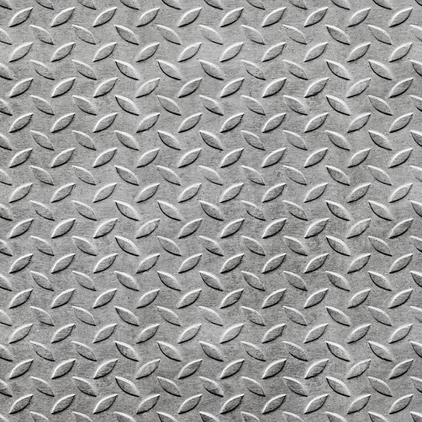 Diamond Plate Printed Leatherette Sheets