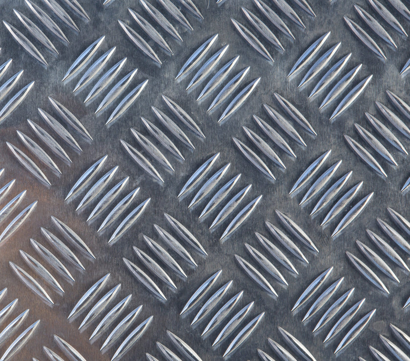 Diamond Plate Printed Leatherette Sheets