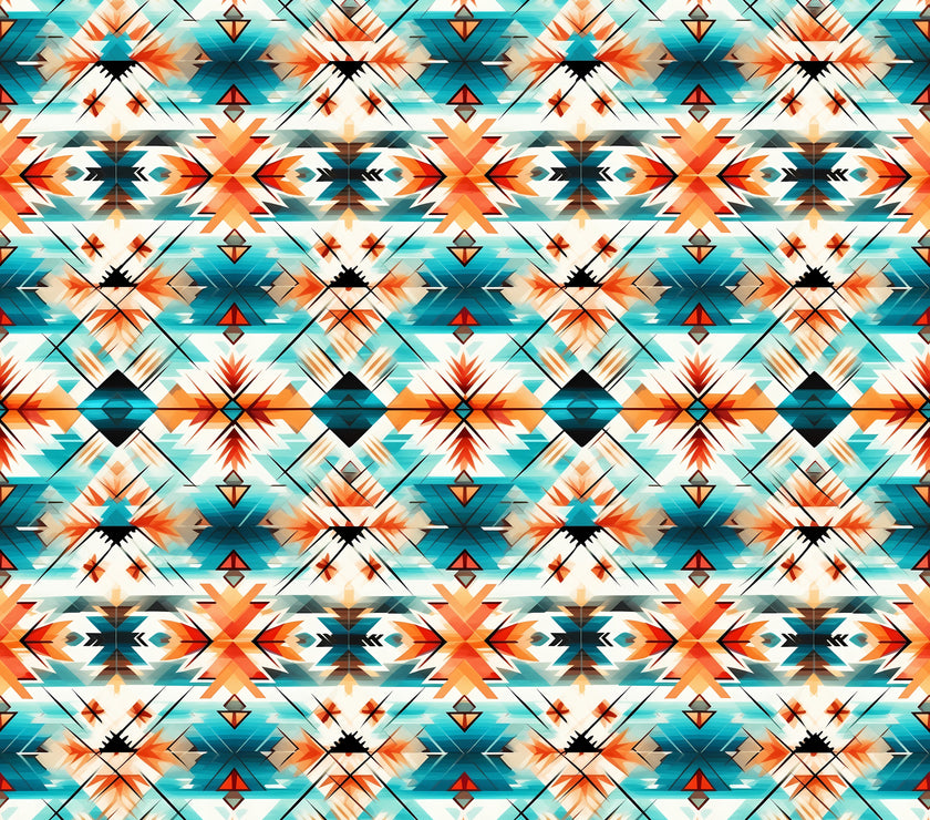 Aztec Western UV Printed Leatherette Sheets