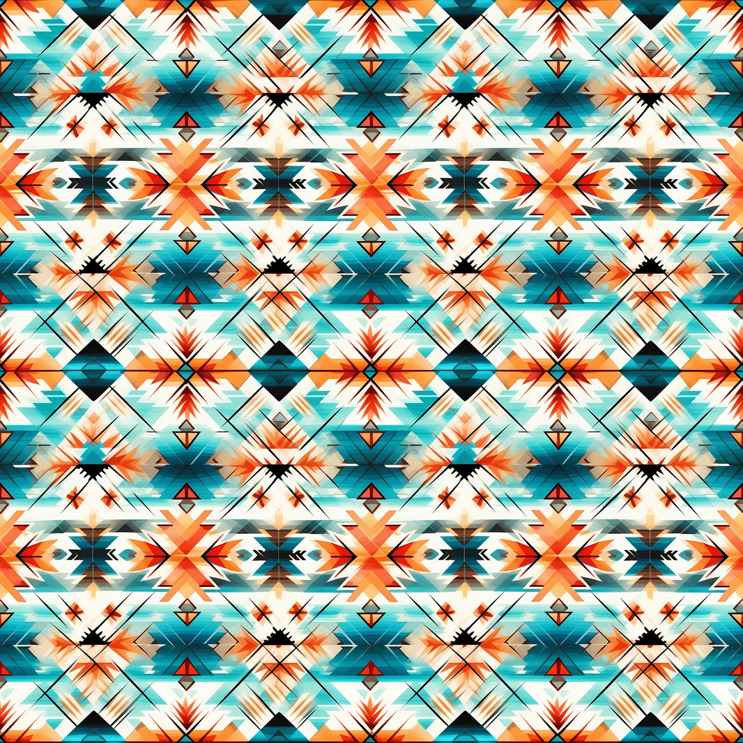 Aztec Western UV Printed Leatherette Sheets