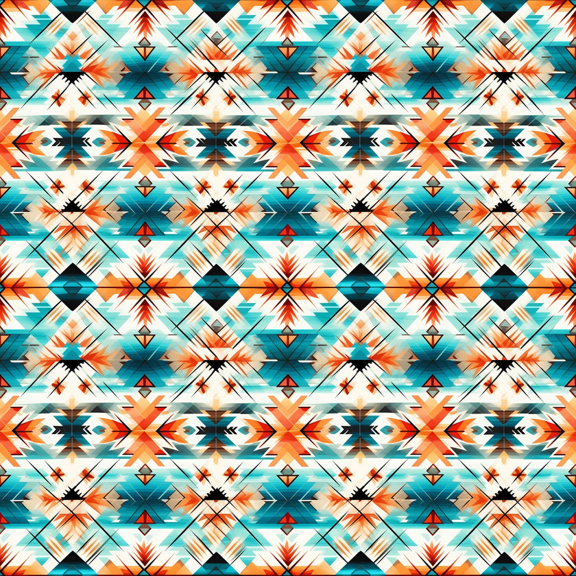 Aztec Western UV Printed Leatherette Sheets