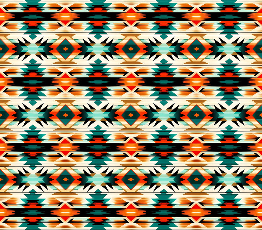 Aztec Western UV Printed Leatherette Sheets