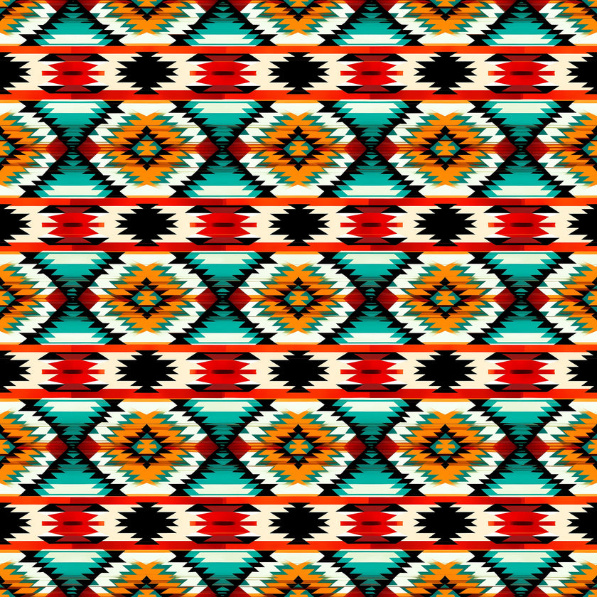 Aztec Western UV Printed Leatherette Sheets