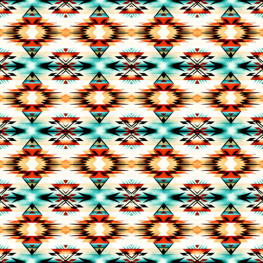 Aztec Western UV Printed Leatherette Sheets