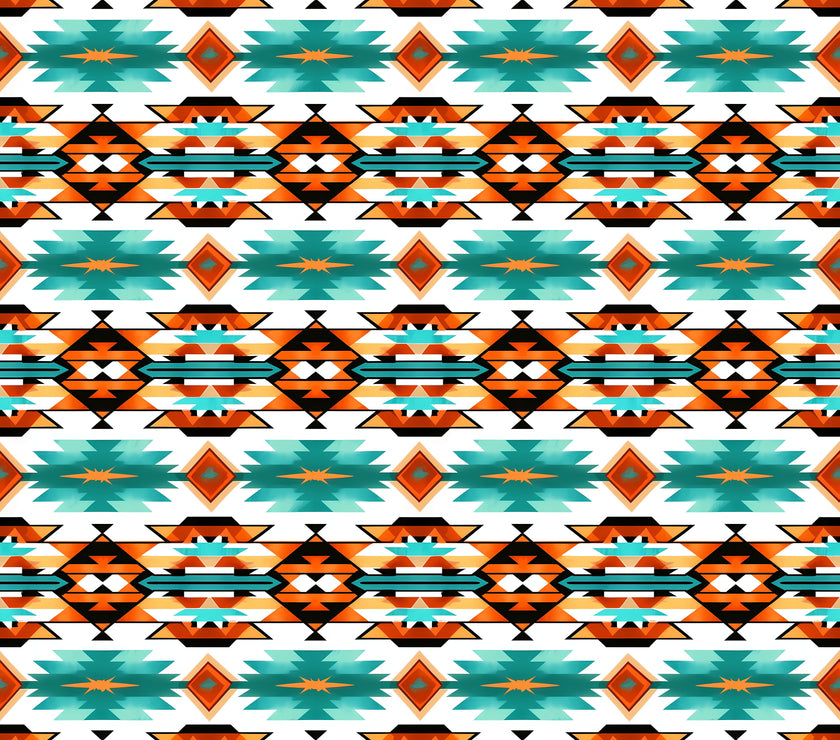 Aztec Western UV Printed Leatherette Sheets
