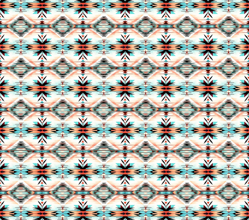 Aztec Western UV Printed Leatherette Sheets