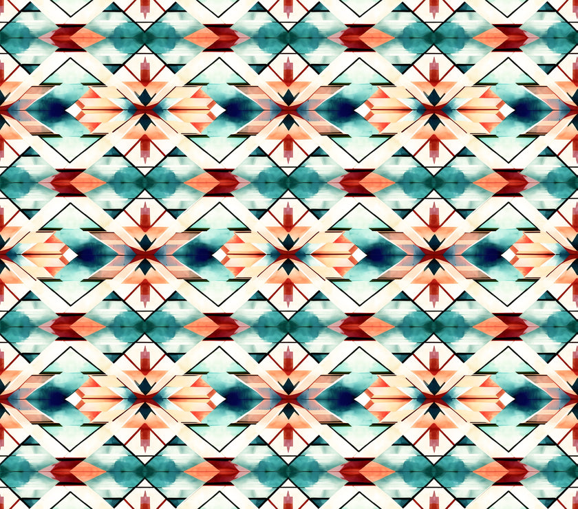 Aztec Western UV Printed Leatherette Sheets