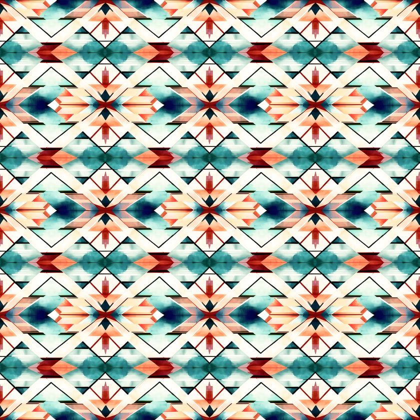 Aztec Western UV Printed Leatherette Sheets